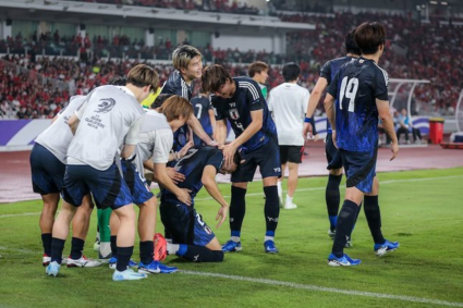 Timnas Indonesia vs Timnas Jepang: Skor 0-4